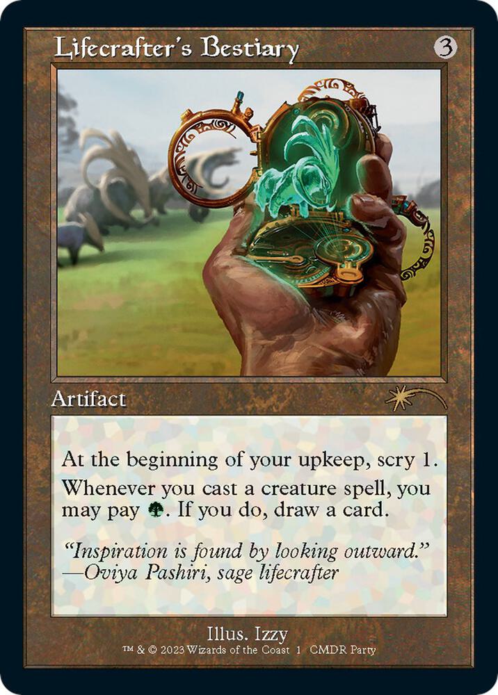 Lifecrafter's Bestiary (Retro Frame) 1 card from WPN & Gateway Promos