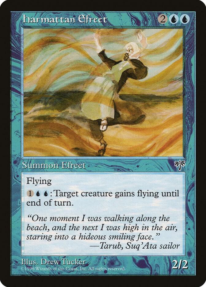 Harmattan Efreet card from Mirage