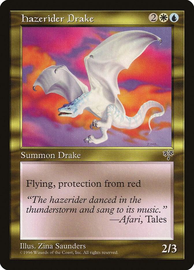 Hazerider Drake card from Mirage