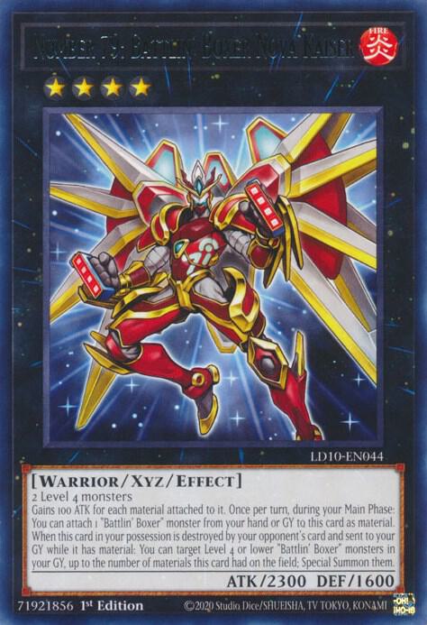 Number 79: Battlin' Boxer Nova Kaiser LD10-EN044 card from Legendary Duelists: Soulburning Volcano