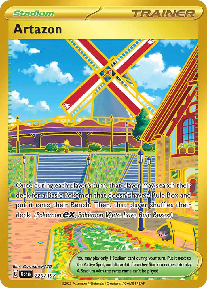 Artazon 229/197 card from SV03: Obsidian Flames