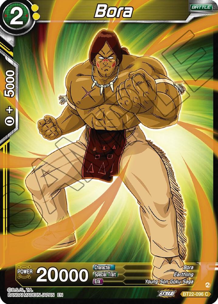 Bora BT22-096 card from Critical Blow