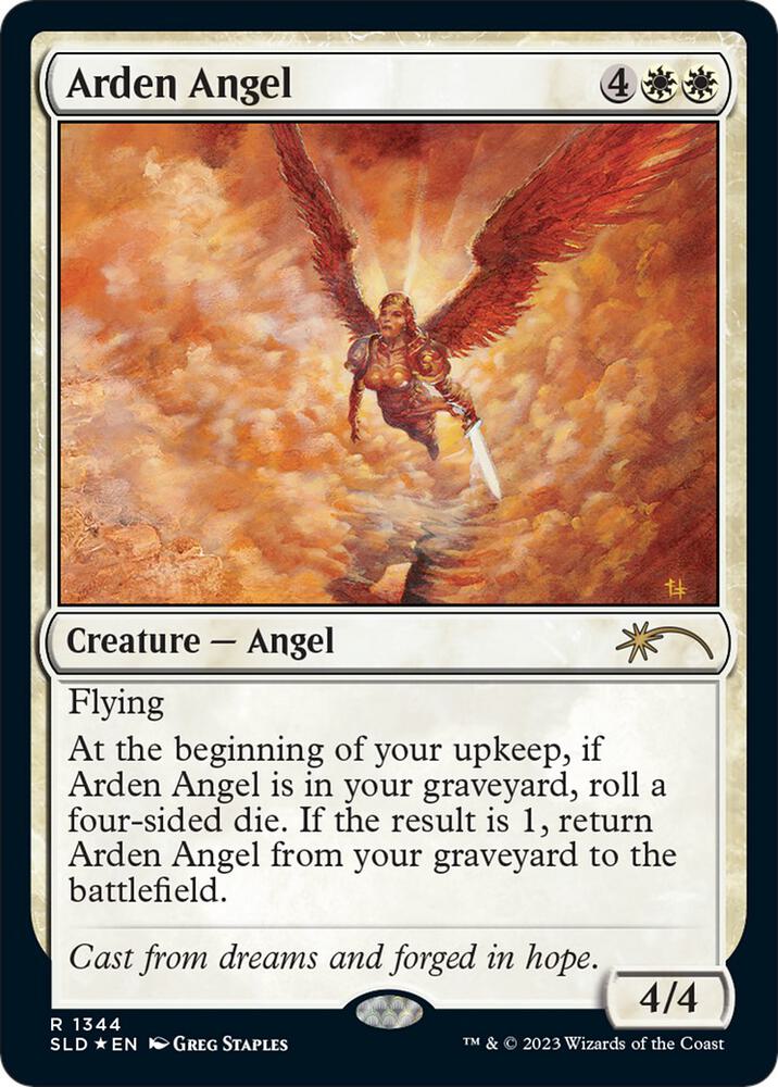 Arden Angel 1344 card from Secret Lair Drop Series