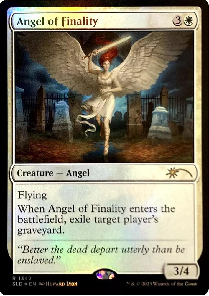 Angel of Finality 1342 card from Secret Lair Drop Series