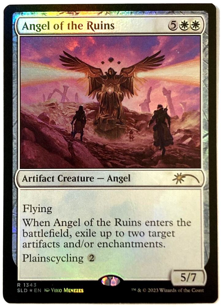 Angel of the Ruins 1343 card from Secret Lair Drop Series