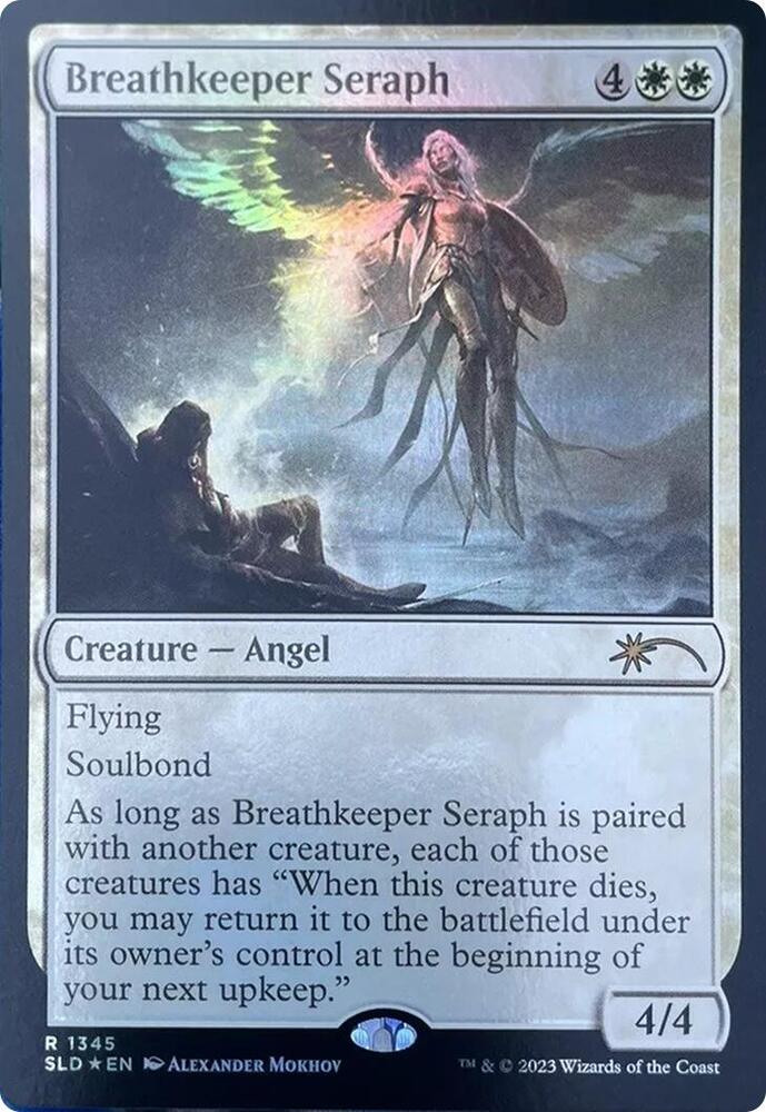 Breathkeeper Seraph 1345 card from Secret Lair Drop Series