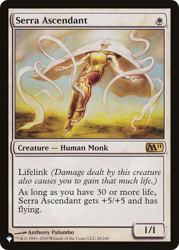 Serra Ascendant 28 card from The List Reprints