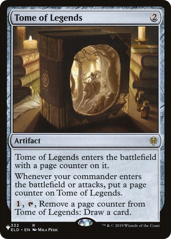 Tome of Legends 332 card from The List Reprints