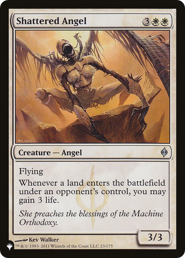 Shattered Angel 23/175 card from The List Reprints