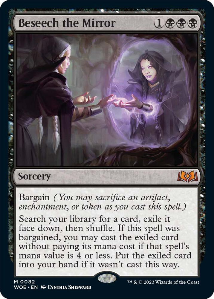 Beseech the Mirror 82 card from Wilds of Eldraine