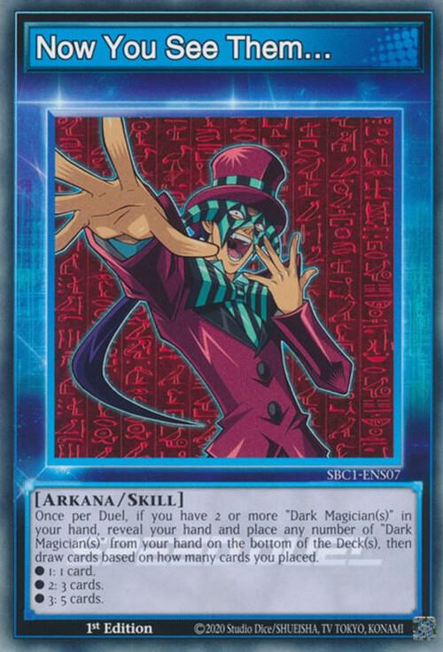 Now You See Them... SBC1-ENS07 card from Speed Duel: Streets of Battle City