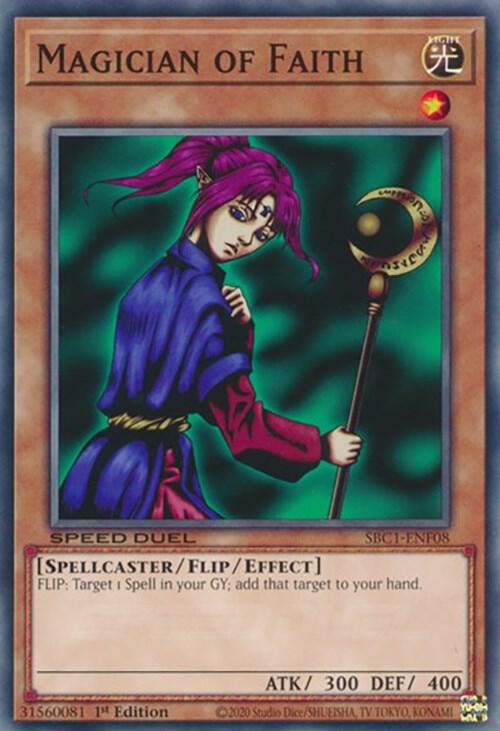 Magician of Faith (F) SBC1-ENF08 card from Speed Duel: Streets of Battle City