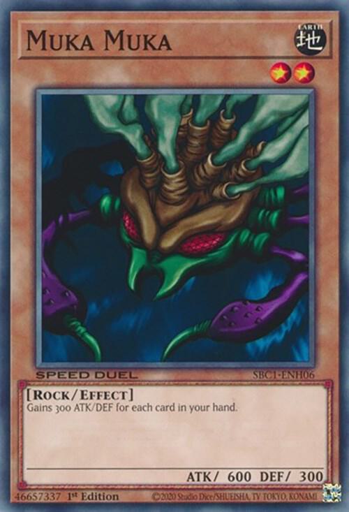 Muka Muka SBC1-ENH06 card from Speed Duel: Streets of Battle City