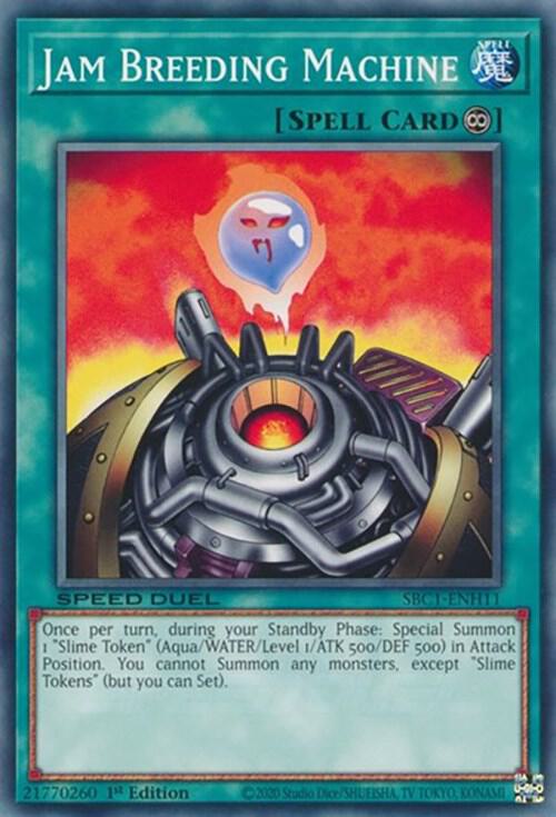 Jam Breeding Machine SBC1-ENH11 card from Speed Duel: Streets of Battle City
