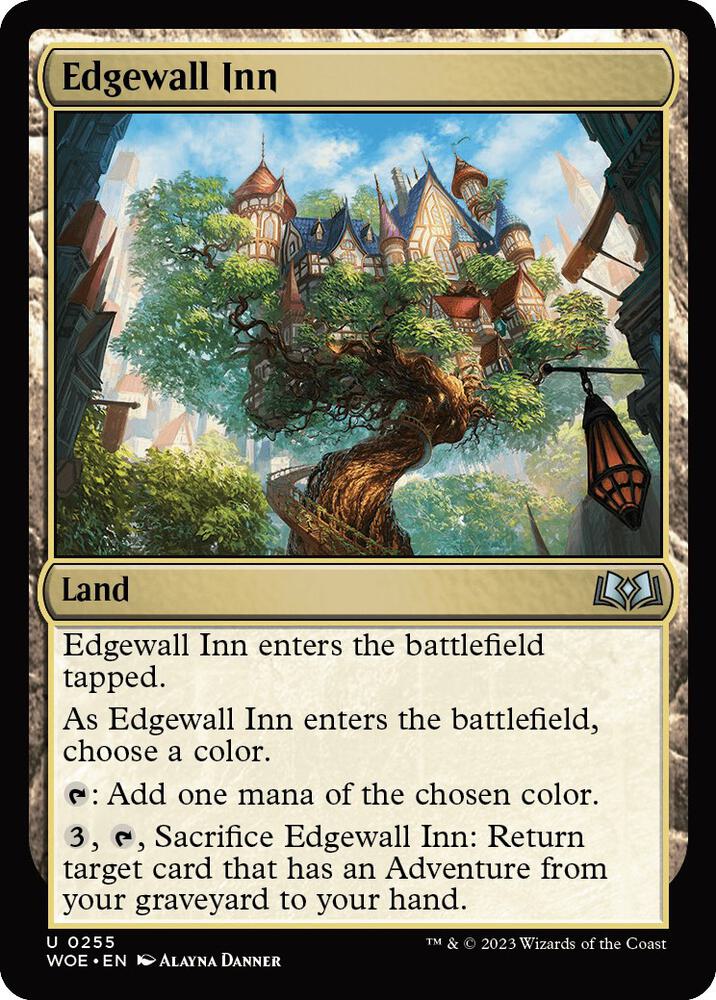 Edgewall Inn 255 card from Wilds of Eldraine