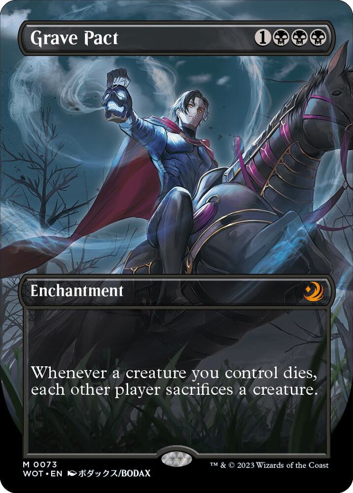 Grave Pact (Anime Borderless) 73 card from Wilds of Eldraine: Enchanting Tales