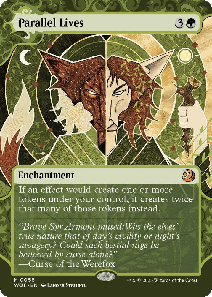Parallel Lives 58 card from Wilds of Eldraine: Enchanting Tales