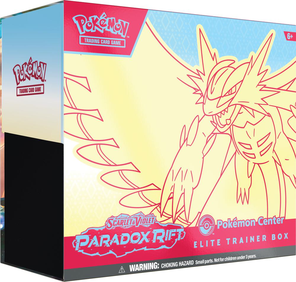 Paradox Rift Pokemon Center Elite Trainer Box (Exclusive) [Roaring Moon] card from SV04: Paradox Rift