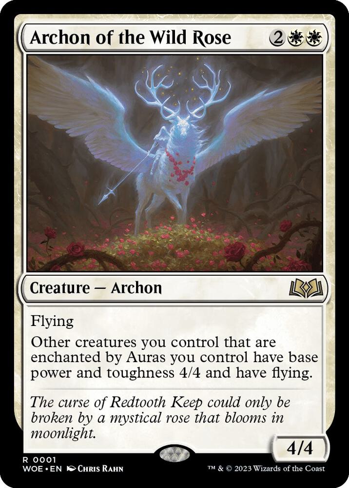 Archon of the Wild Rose 1 card from Wilds of Eldraine