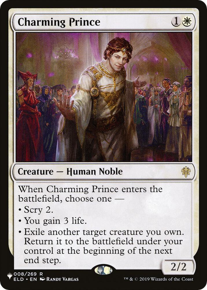 Charming Prince 008/269 card from The List Reprints