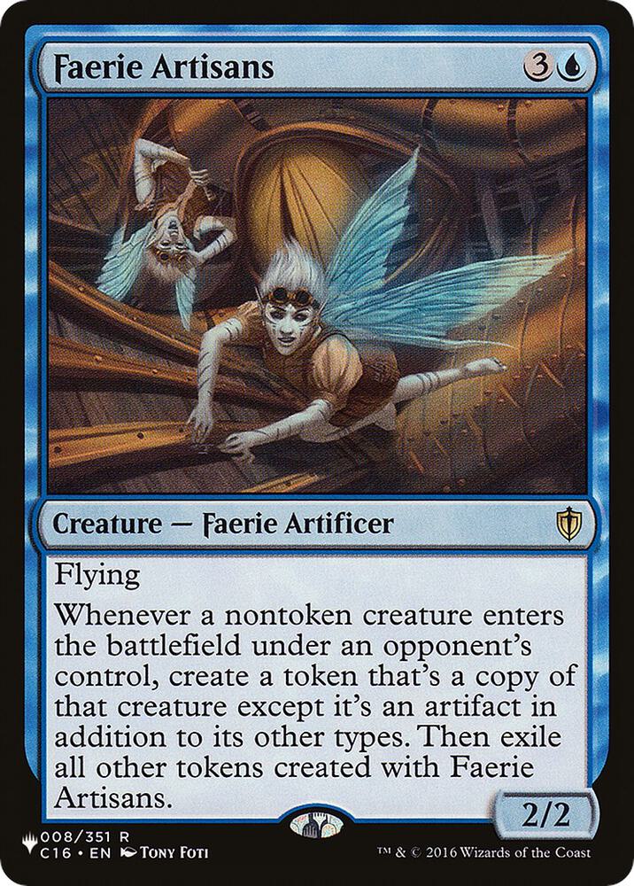Faerie Artisans 008/351 card from The List Reprints