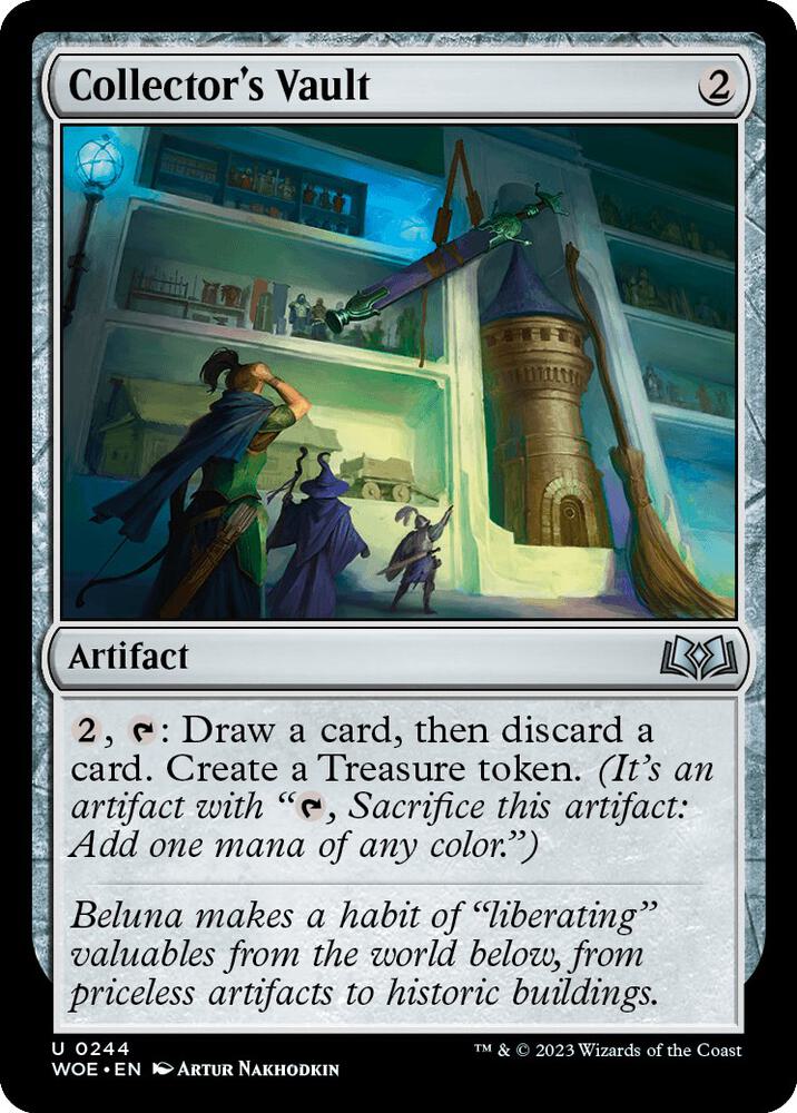 Collector's Vault 244 card from Wilds of Eldraine