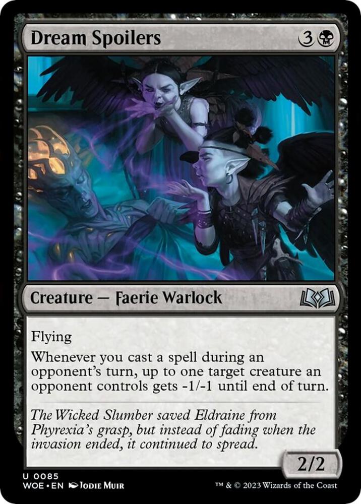 Dream Spoilers 85 card from Wilds of Eldraine