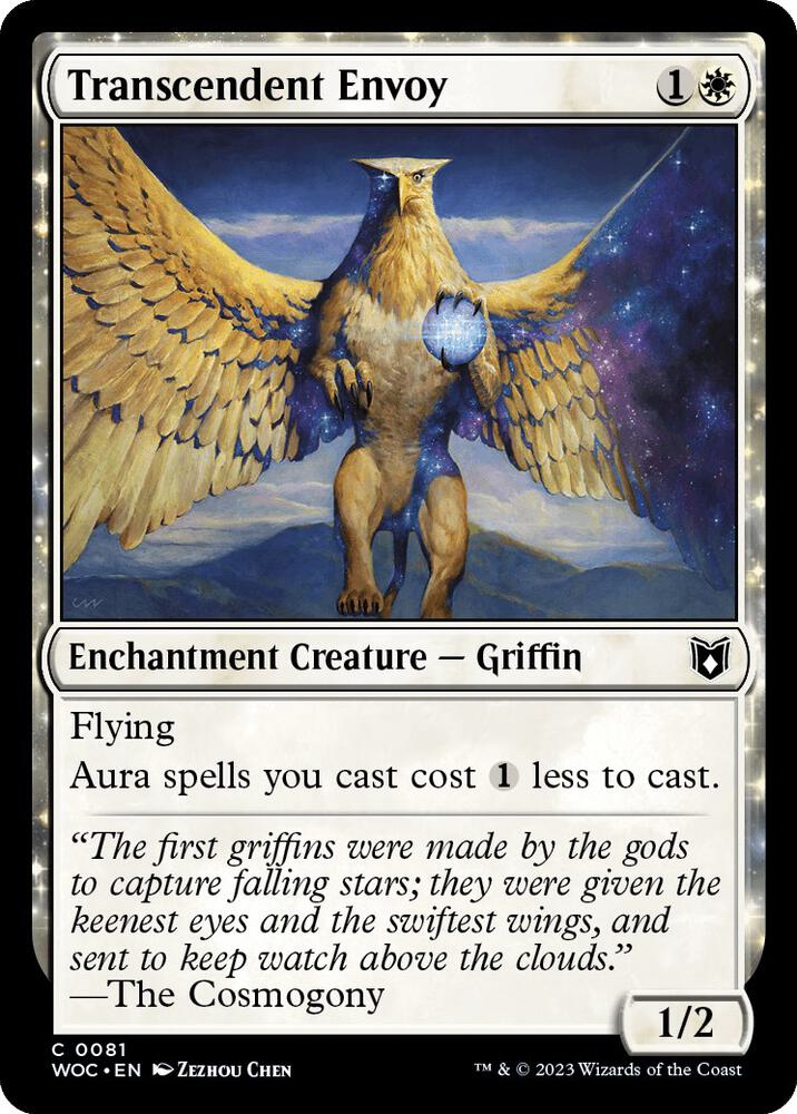 Transcendent Envoy 81 card from Commander: Wilds of Eldraine