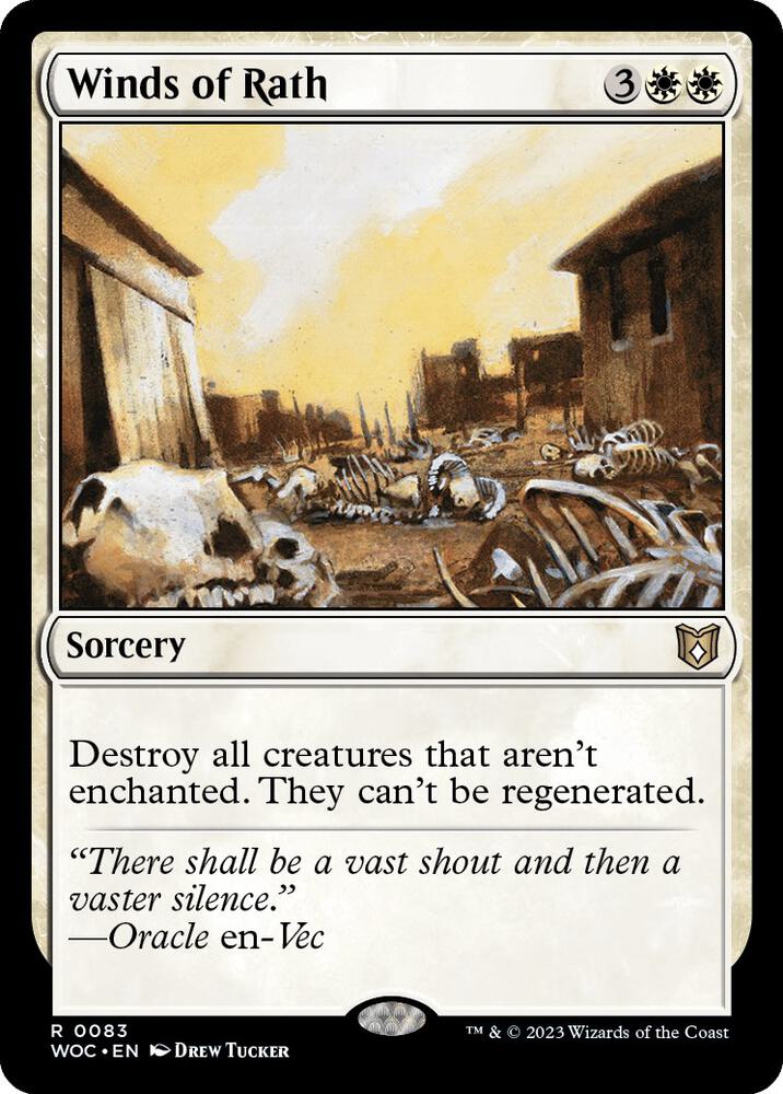 Winds of Rath 83 card from Commander: Wilds of Eldraine