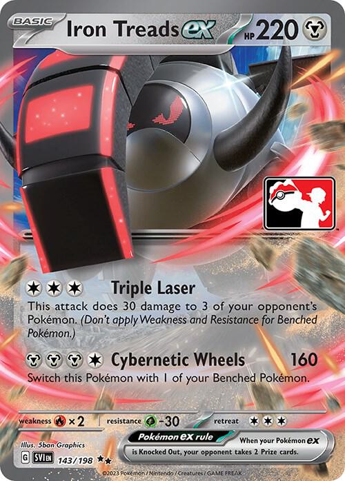 Iron Treads ex 143/198 card from Prize Pack Series Cards