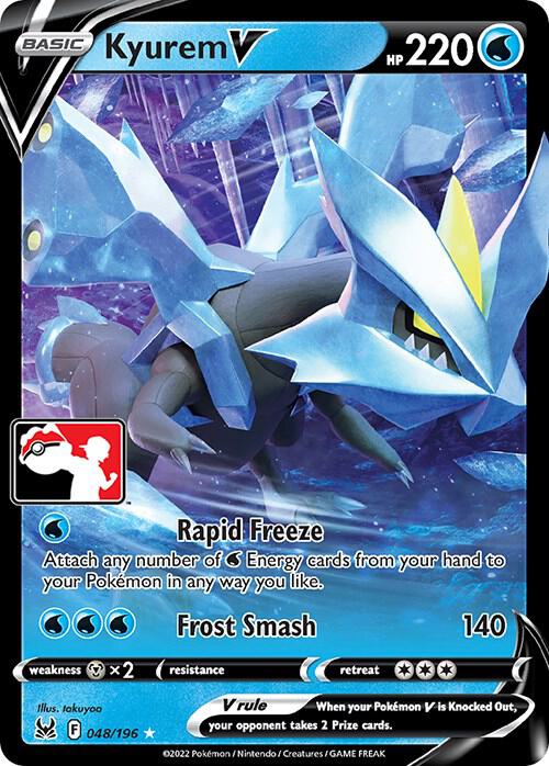 Kyurem V 048/196 card from Prize Pack Series Cards