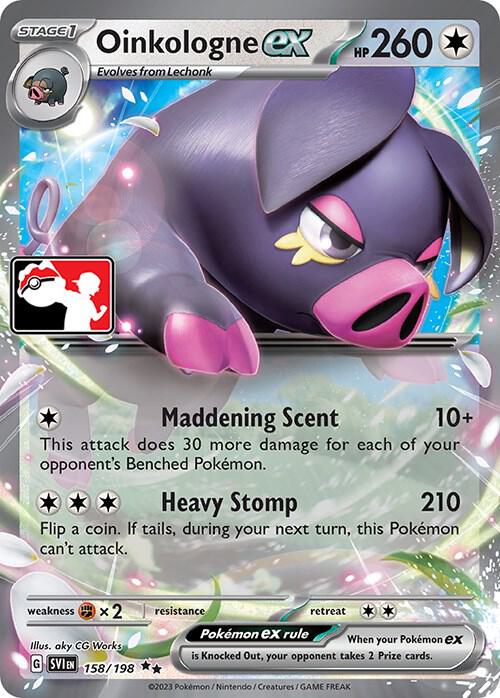 Oinkologne ex 158/198 card from Prize Pack Series Cards