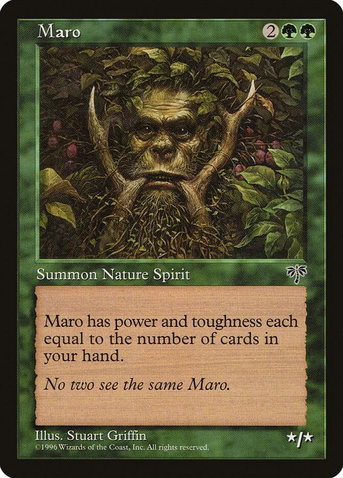 Maro card from Mirage