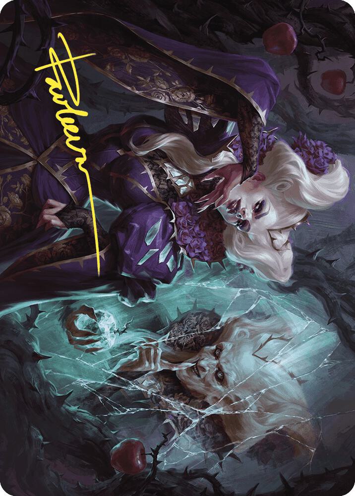 Conceited Witch Art Card (Gold-Stamped Signature) 11 card from Art Series: Wilds of Eldraine