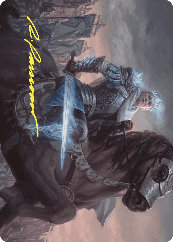 Will, Scion of Peace Art Card (Gold-Stamped Signature) 34 card from Art Series: Wilds of Eldraine