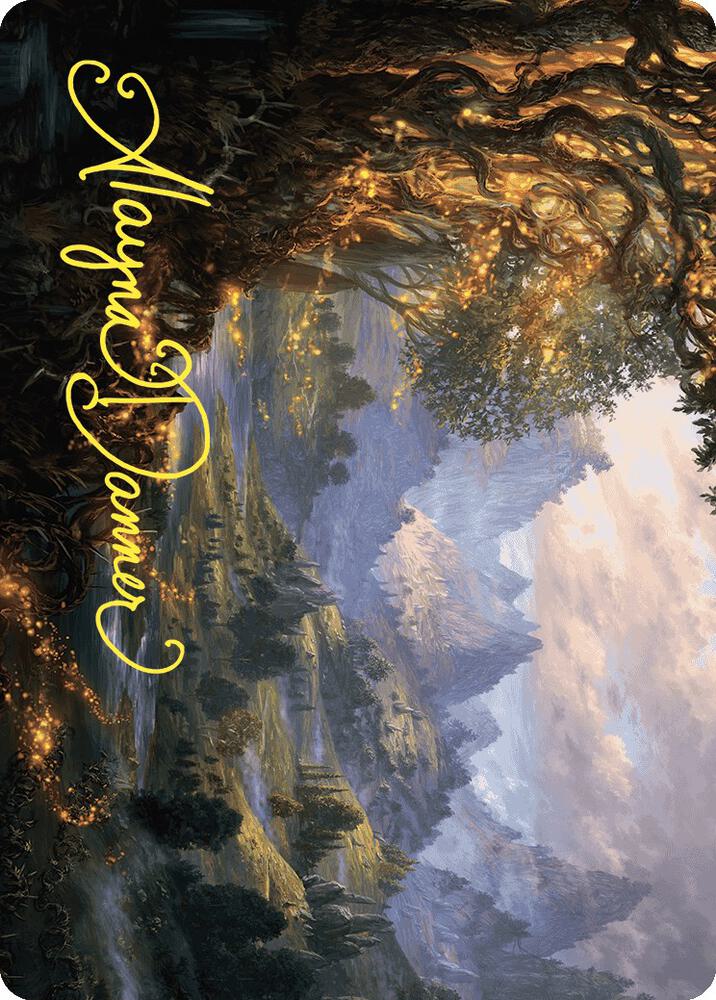 Evolving Wilds Art Card (Gold-Stamped Signature) 47 card from Art Series: Wilds of Eldraine