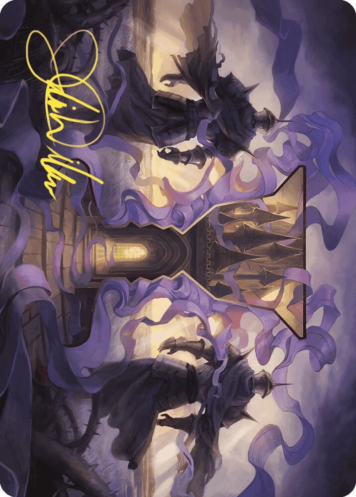Court of Locthwain Art Card (Gold-Stamped Signature) 53 card from Art Series: Wilds of Eldraine
