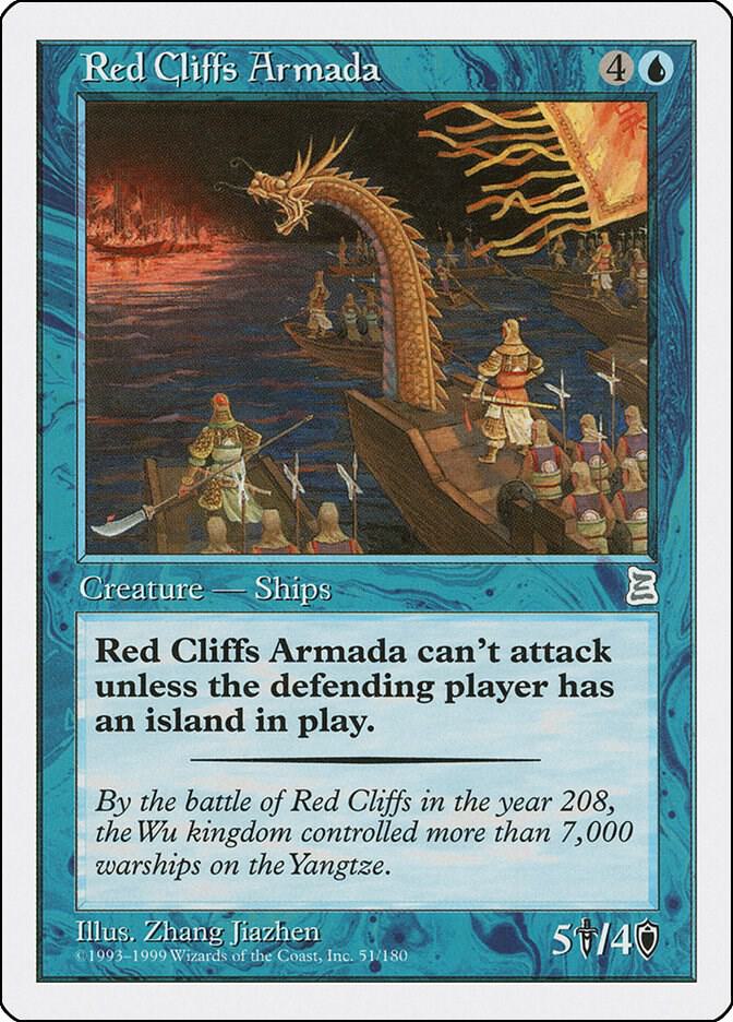 Red Cliffs Armada 51 card from Portal Three Kingdoms
