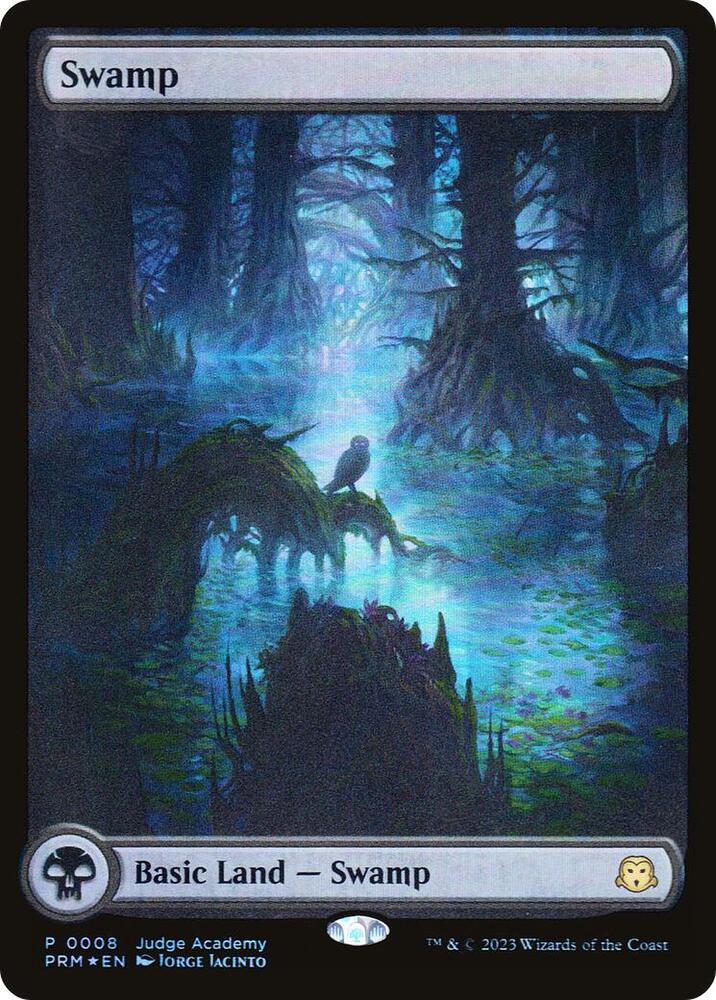 Swamp - Full Art 8 card from Judge Promos