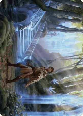 Into the Fae Court Art Card 7 card from Art Series: Wilds of Eldraine