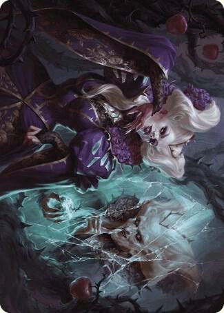 Conceited Witch Art Card 11 card from Art Series: Wilds of Eldraine