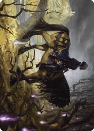 Rowan's Grim Search Art Card 13 card from Art Series: Wilds of Eldraine