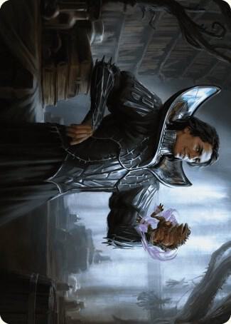 Spiteful Hexmage Art Card 15 card from Art Series: Wilds of Eldraine