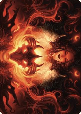 Witch's Mark Art Card 21 card from Art Series: Wilds of Eldraine