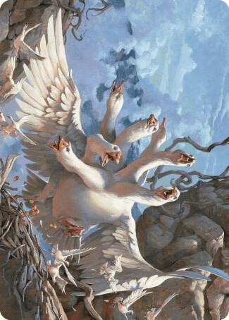 The Goose Mother Art Card 29 card from Art Series: Wilds of Eldraine