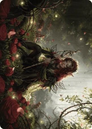 Yenna, Redtooth Regent Art Card 35 card from Art Series: Wilds of Eldraine