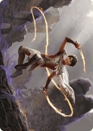 Kellan, the Fae-Blooded Art Card 39 card from Art Series: Wilds of Eldraine