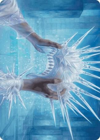 Hylda's Crown of Winter Art Card 43 card from Art Series: Wilds of Eldraine