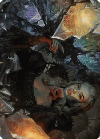 Prophetic Prism Art Card 45 card from Art Series: Wilds of Eldraine