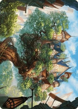 Edgewall Inn Art Card 46 card from Art Series: Wilds of Eldraine